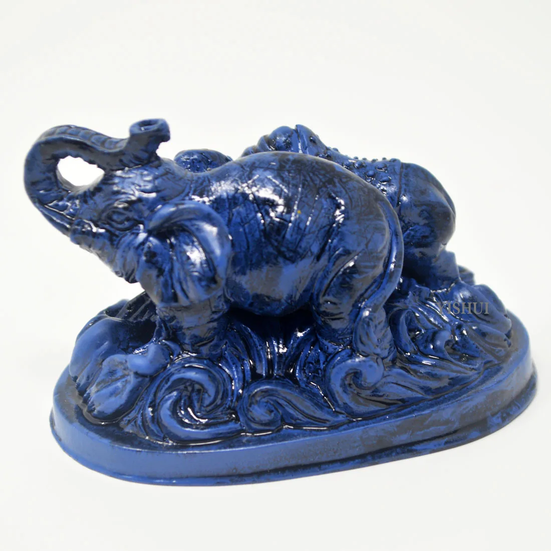 Feng Shui Blue Elephant E Rhinoceros Per La Protezione Feng Shui Home Decor