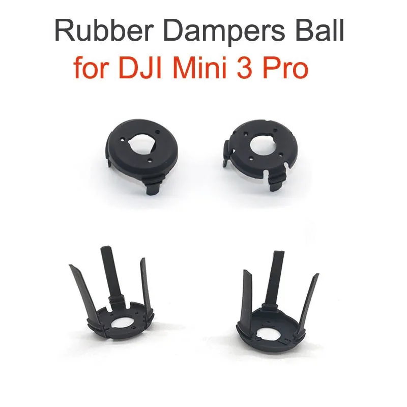 Original Gimbal Rubber Dampers for DJI Mini 3/3 Pro/4 Pro Left & Right Damping Cushion Shock-absorber Ball Drone Repair Parts