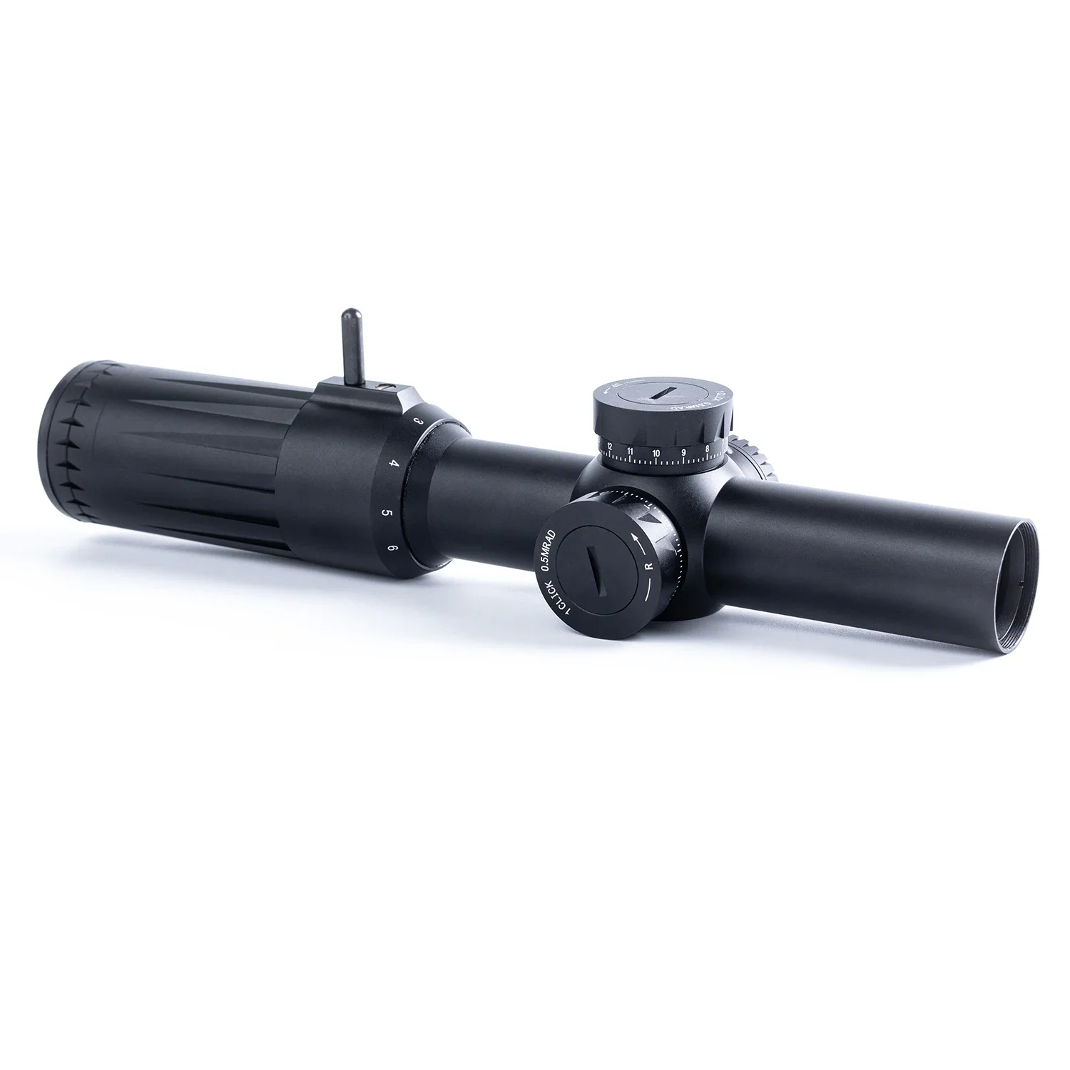 VUDU 1-6X24 Optics Precision Rifle Scope FFP SR1 Illuminated Reticle MRAD 30mm Maintube Black