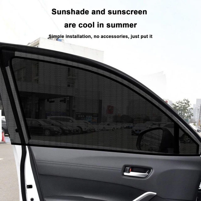 Pare-soleil de fenêtre de voiture pour bébé, 1 ensemble de pare-soleil de  voiture pour bébé avec poche de rangement en filet