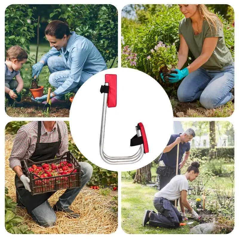 Gardening Knee Seat Protecting Knees Portable Garden Kneeler Seat Chair Wearable Foam Knee Pad Cushion For Planting Farm Work