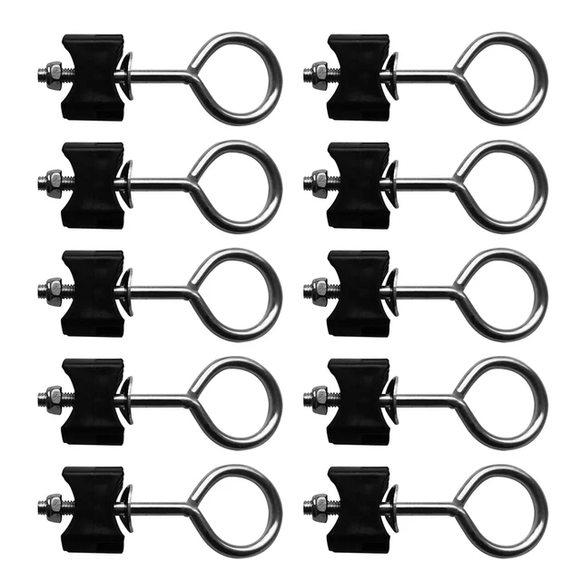 Trampoline Screws 12pcs set Accessories, Black And Durable Krygv 新発売の