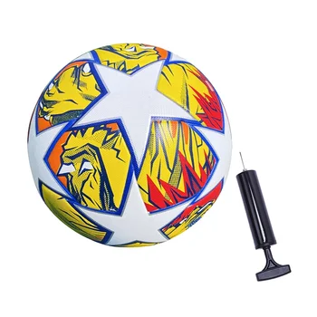 New 1pc Durable Size 5 Soccer Ball - High Elasticity Ball Training And Competition 1