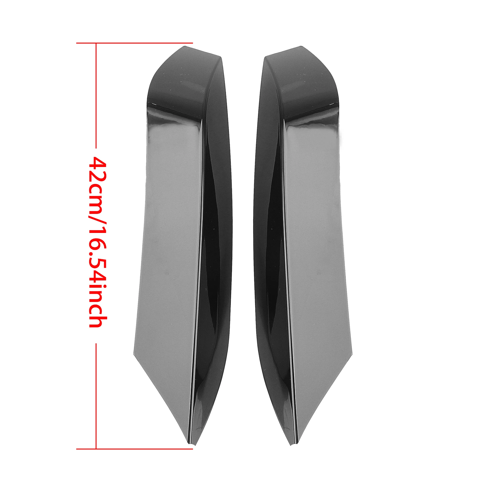 Front Bumper Side Air Vent Splitter Trim For BMW F80 M3 F82 F83 M4 2014-2020 Only Intake Frame Upper Spoiler Cover Canard Brow