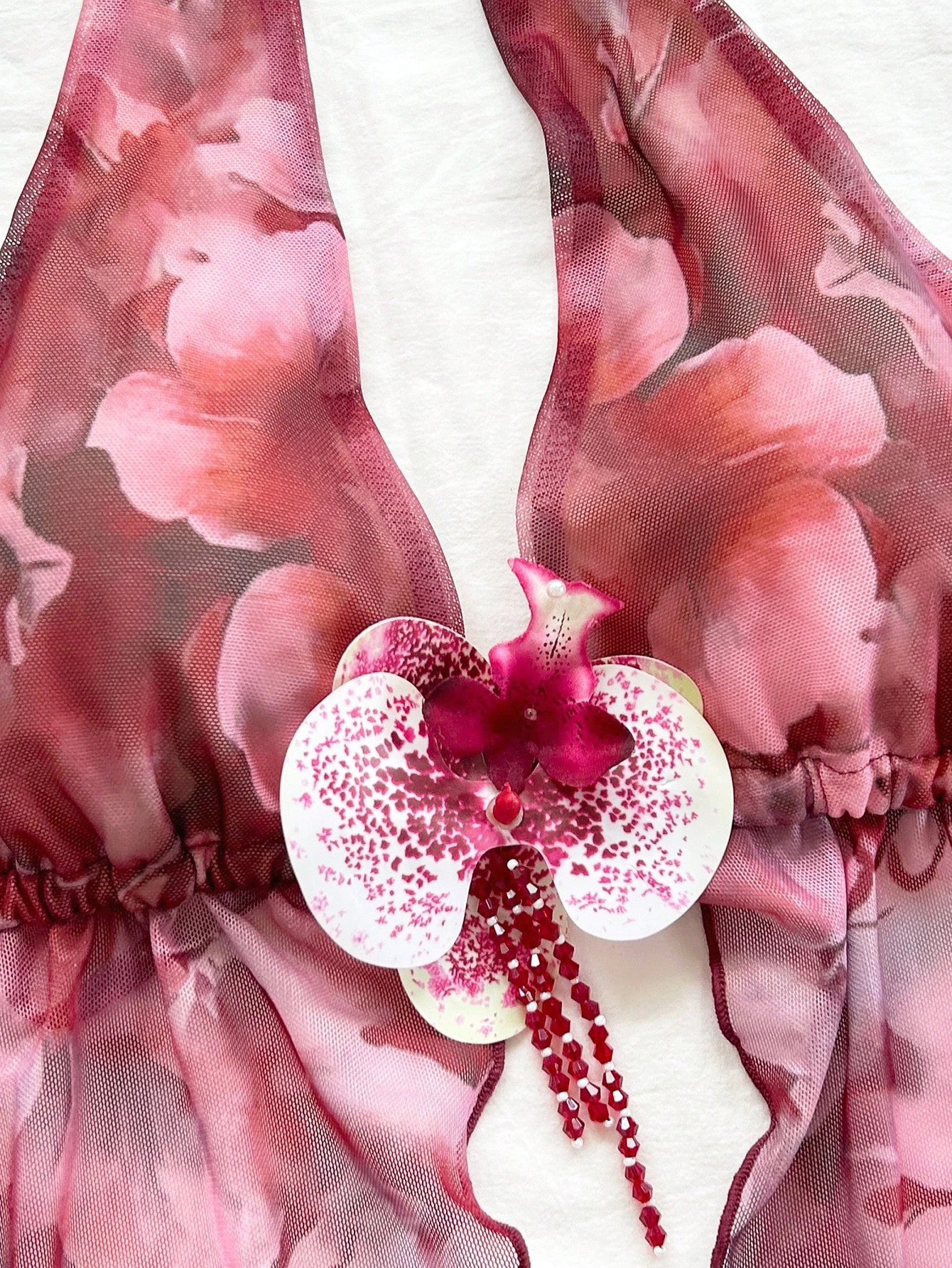 รูปสินค้า ชุดเซ็ตเสื้อกระโปรงลายดอก สวยหวานใส่ได้ทุกวัน