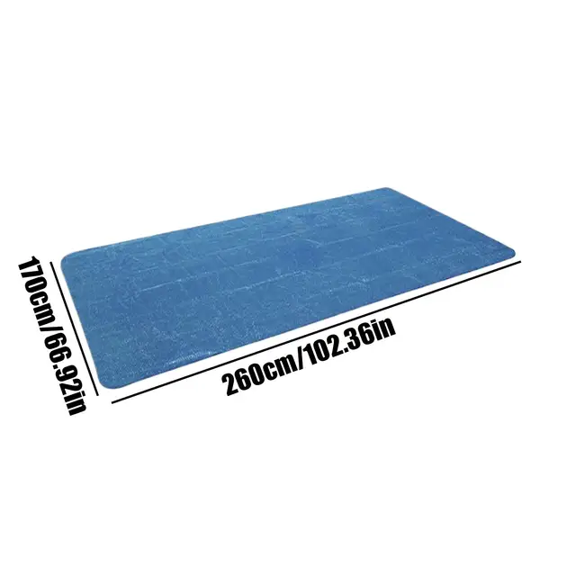Pool Solar Blanket Solar Blanket Pool Rectangular Foldable Mat Insulate Safety Heater Waterproof Heat for Outdoor Summer Sun Spa 6