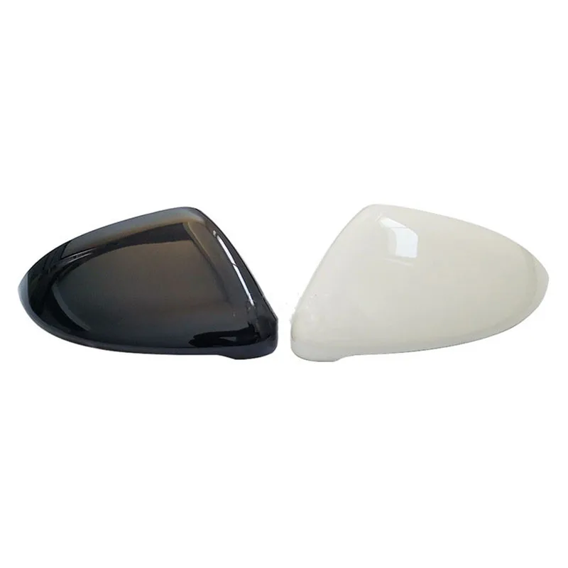 Acouto Rear View Mirror Cover Set (1 Pair) - Gloss Black ABS Plastic, Fits VW Golf 7 / MK7 / MK7.5 GTI R 2013-2018