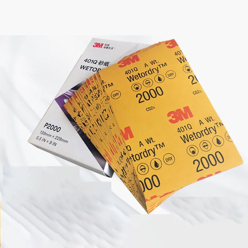 Car Cleaning Beauty Sandpaper 2000 Mesh Fine Polishing Car Paint Polishing Water Mill 1500 Fine