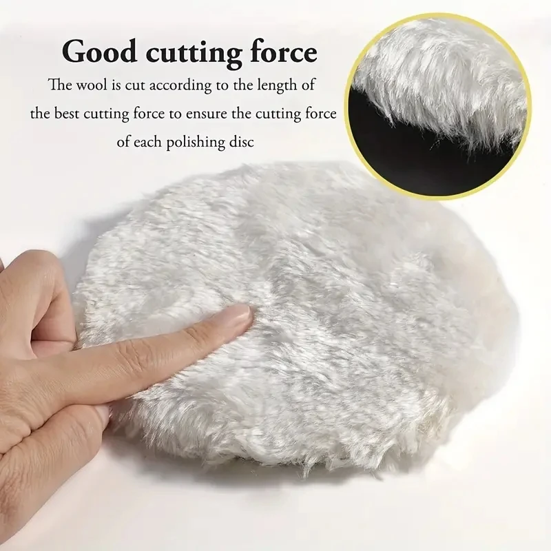 5-piece set of car beauty waxing and polishing disc cleaning brushes 5
