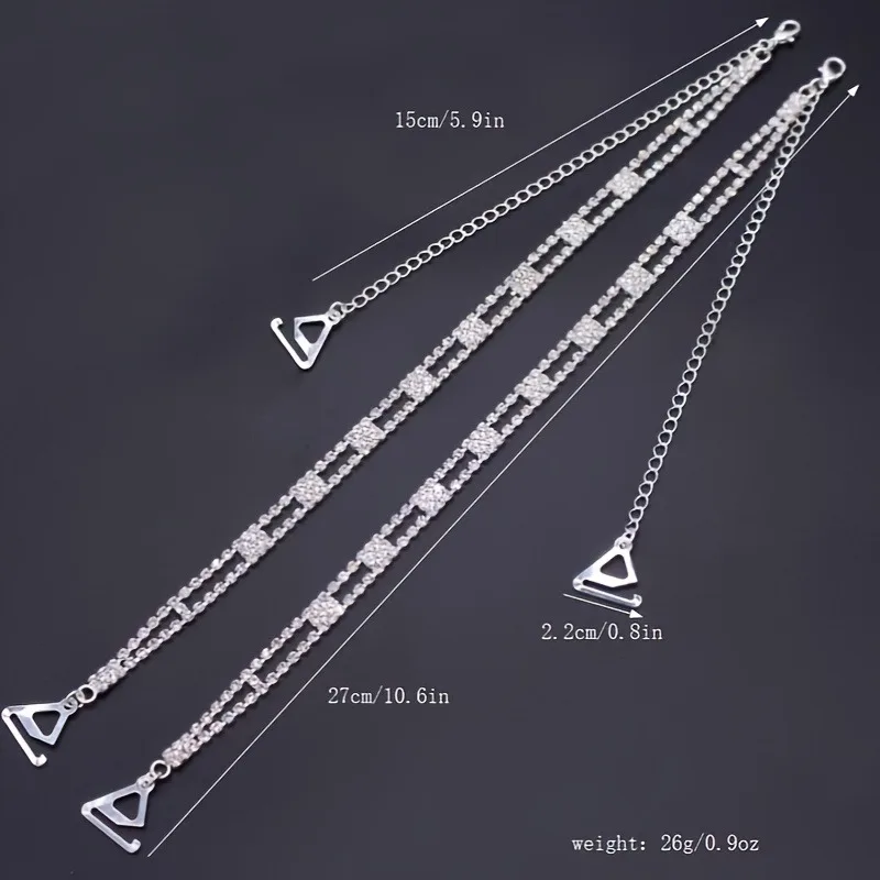2 Elegant and Fashionable Wedding and Holiday Accessories, Making Them Fashionable Jewelry Gifts for Women's Weddings - 4