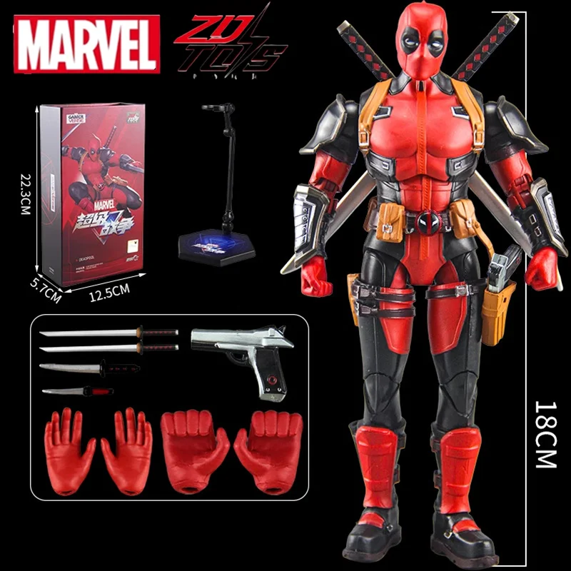 thumbnail image 1 of Figuras de acción de Deadpool y Wolverine de ZD Toys. Colección de Wolverine en caja de Deadpool. Figuras de acción para adultos. Juguetes para niños., 1 of 5