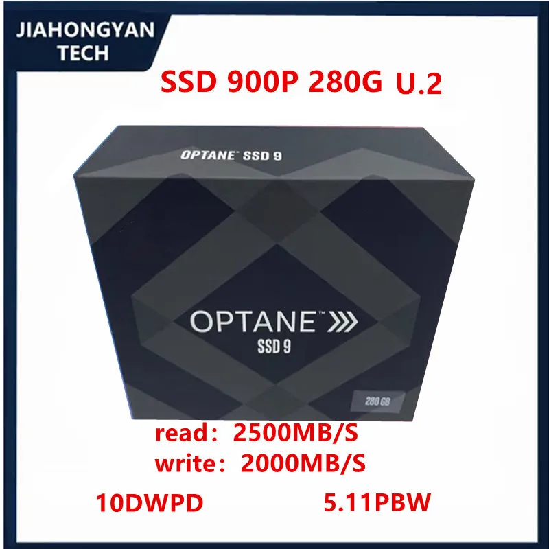 Original For Intel 900p 280G U.2  NVMe For OPTANE SSD SSDPE21D280GAX1