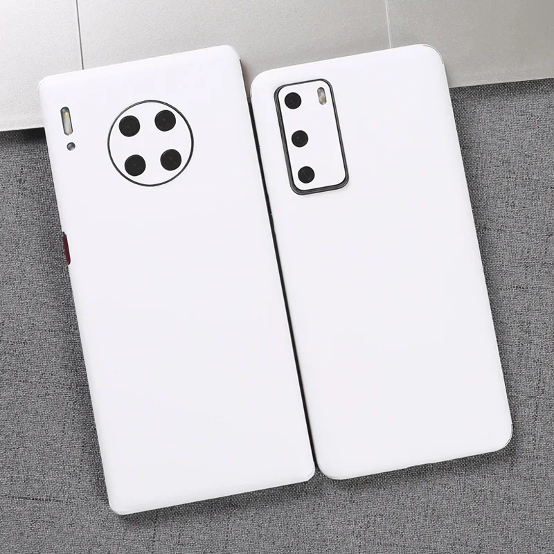 Прямая поставка, наклейки на заднюю панель, меняющие цвет для Huawei Mate 30 20 40 Pro P40 P30 P20 PRO Plus Nova 5 6 7 8 SE, задняя пленка