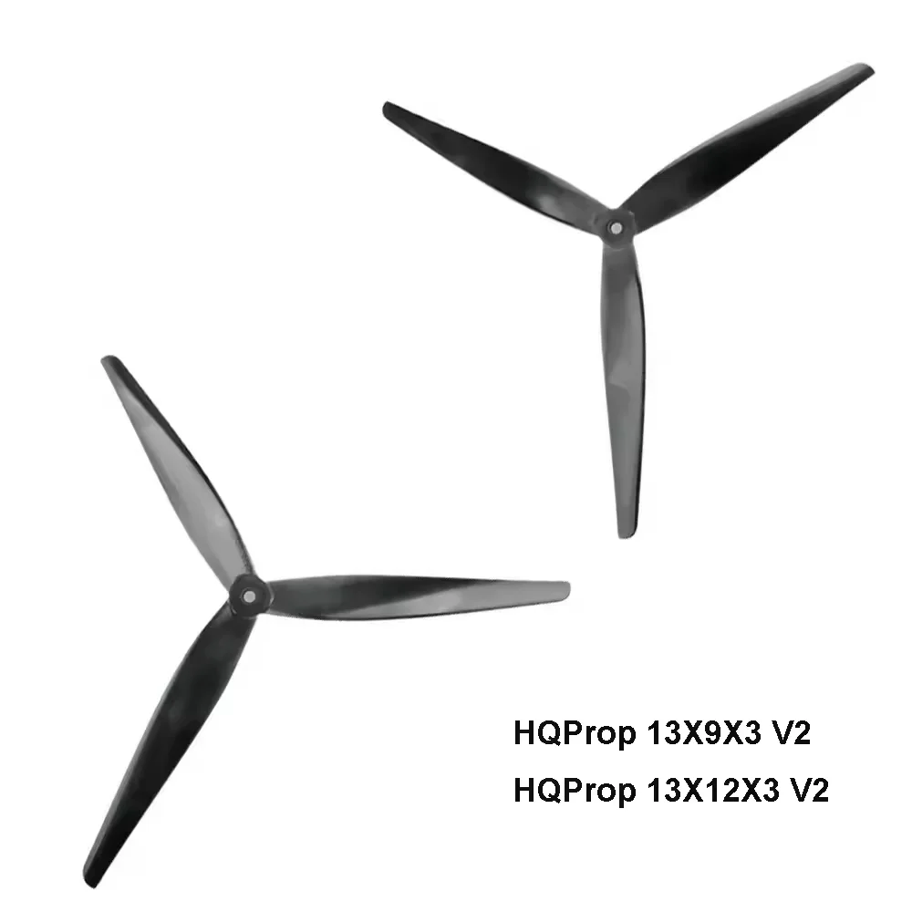 2pair HQProp 13X12X3 1312 V2 13X9X3 1390 V2 13inch 3-bladed CRN Propeller CW CCW For RC X-Class FPV Drone MultiRotor Model thumbnail 6