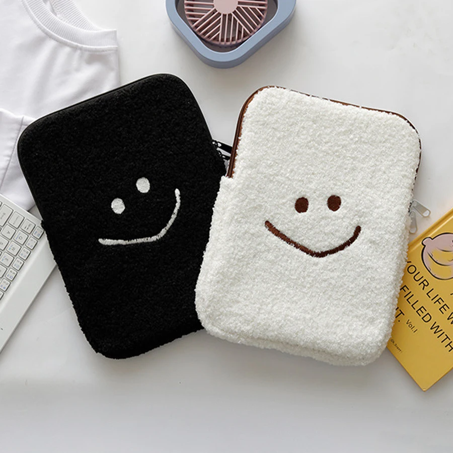 Adorable Plush Tablet & Laptop Sleeve Case - Universal Fit