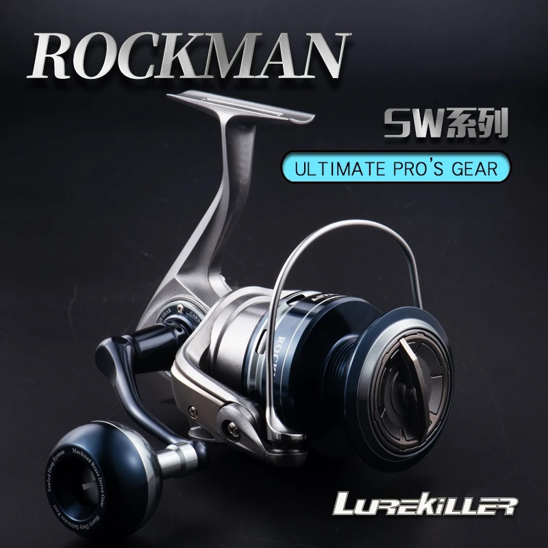 ルアーキラー-全金属スピニングジギングリール,ロックマン,sw3000xg