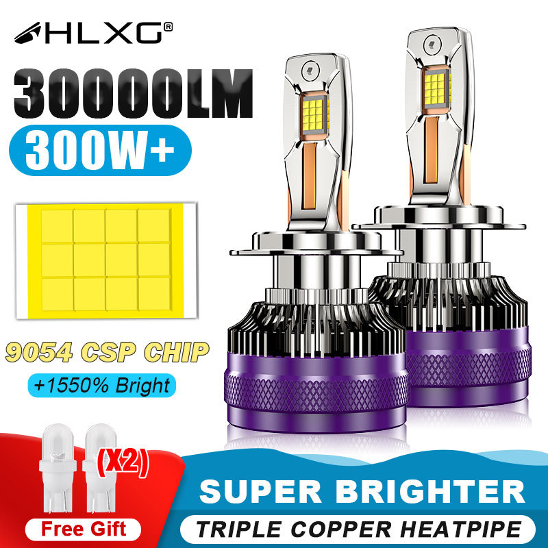 H7 H11 LED Car Headlights bulb Auto Lamp H1 H4 H8 H1 H9 HB3 9005 9006 9012 9054 CSP CHIP Turbo Fan Canbus 12V 12V Turbo Lamps