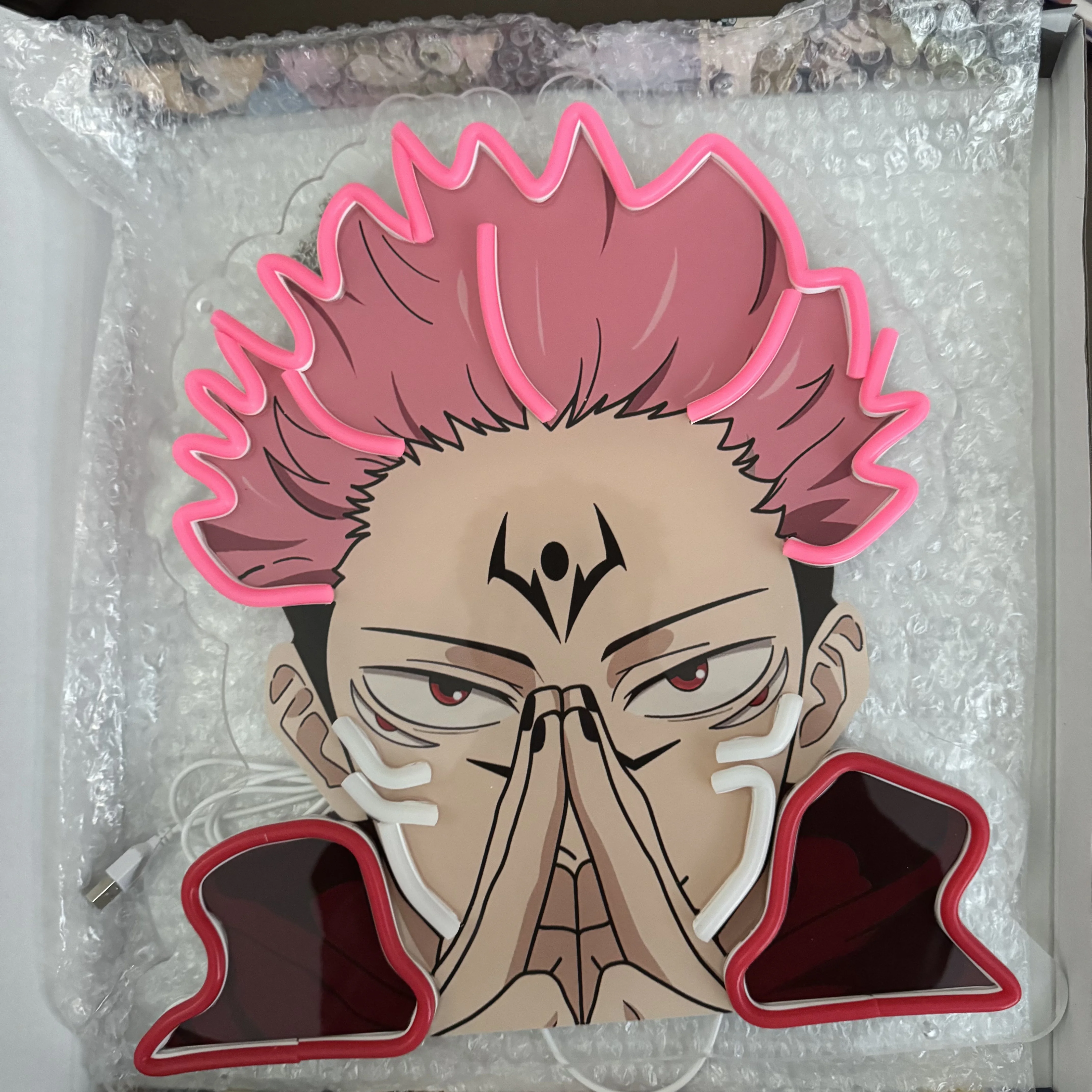اضاءة نيون |  JUJUTSU KAISEN SUKUNA