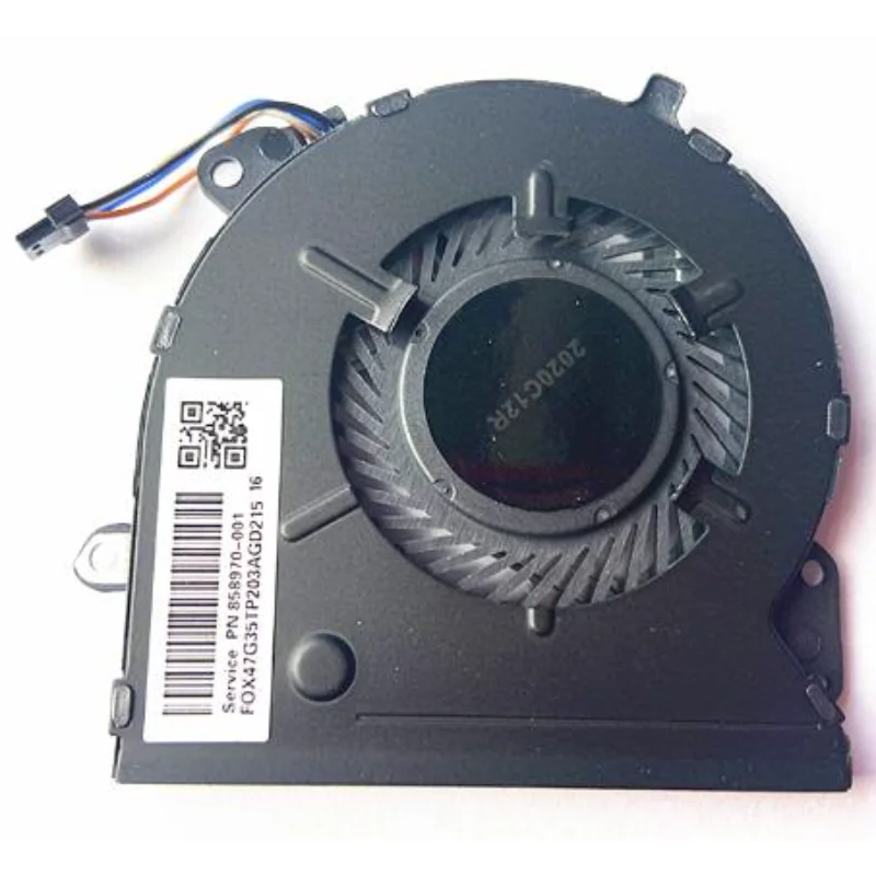 Ventilador Cooler Cpu para hp Pavillon Novo Ventilador de Laptop L25585001 Tpn-q208 15-cs 15t-cs