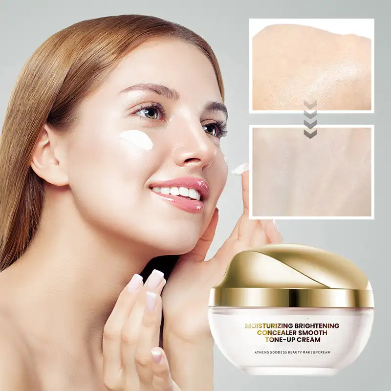 50g Moisturizing Brightening Concealer Smooth Tone-Up Cream concealer cream