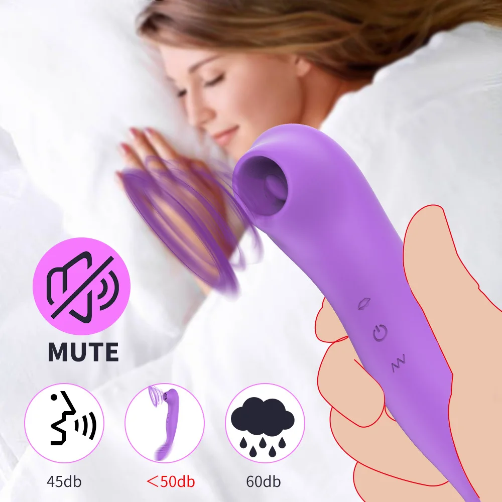 Powerful G-spot Clitoral Sucker Vibrator For Intense Stimulation_voghion.com