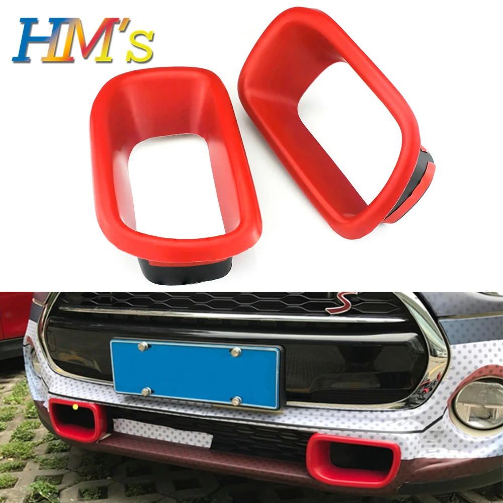 

For MINI COOPER S Countryman R60 Front Bumper Brake Grille Air Inlet Outlet Dust Stickers Decoration Cover Trims Car Accessories