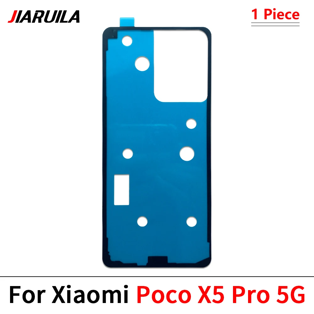 Aufkleber für hintere Batterieabdeckung, Klebeband, Rückseite, selbstklebend für Xiaomi Poco X3 Pro X4 GT X5 X6 Pro 5G – Detail 7