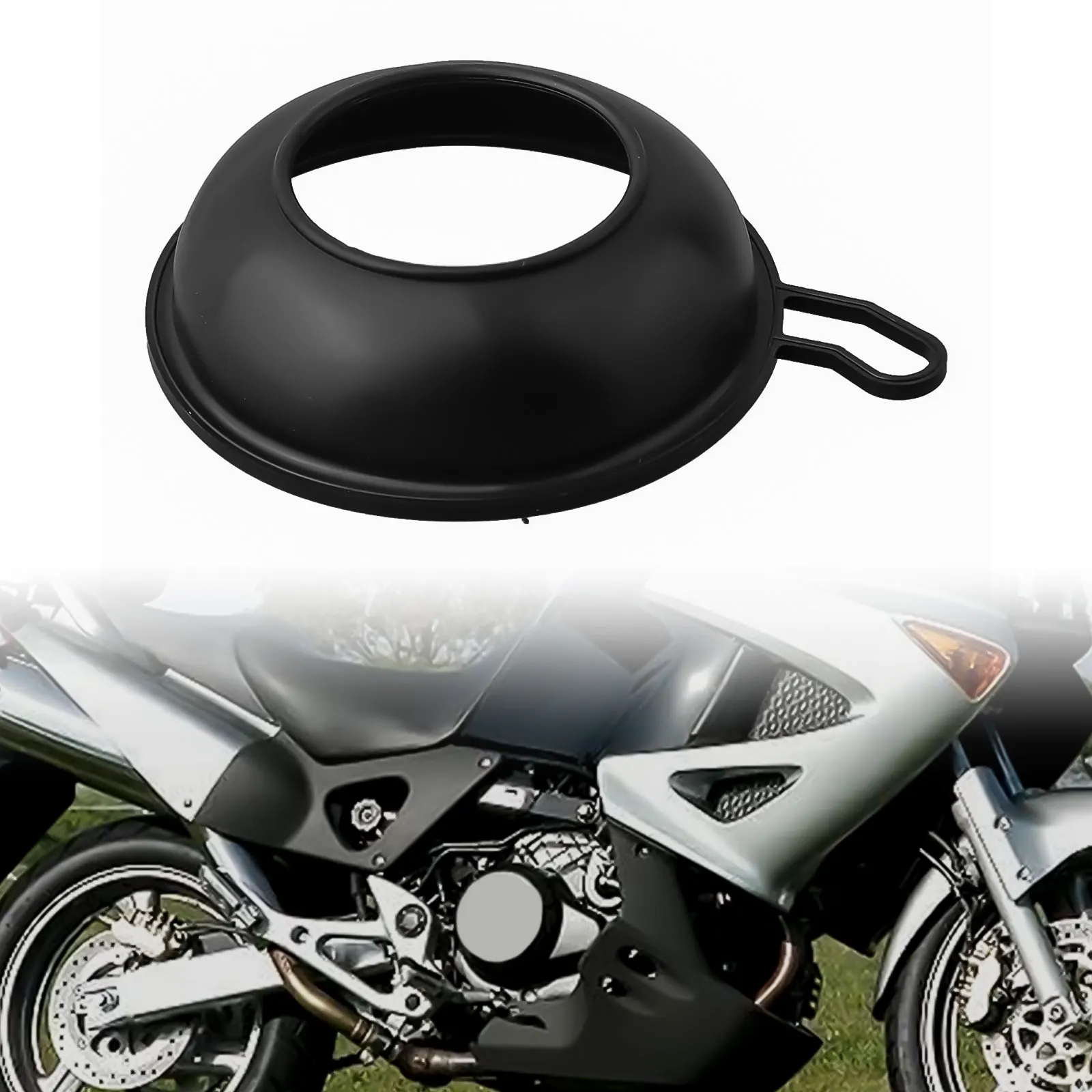 

1 Piece Carburetor Vacuum Membrane Only For XL1000V Varadero 1999-2002 Aftermarket Parts, Perfect For Your Motorcycle Carburetor
