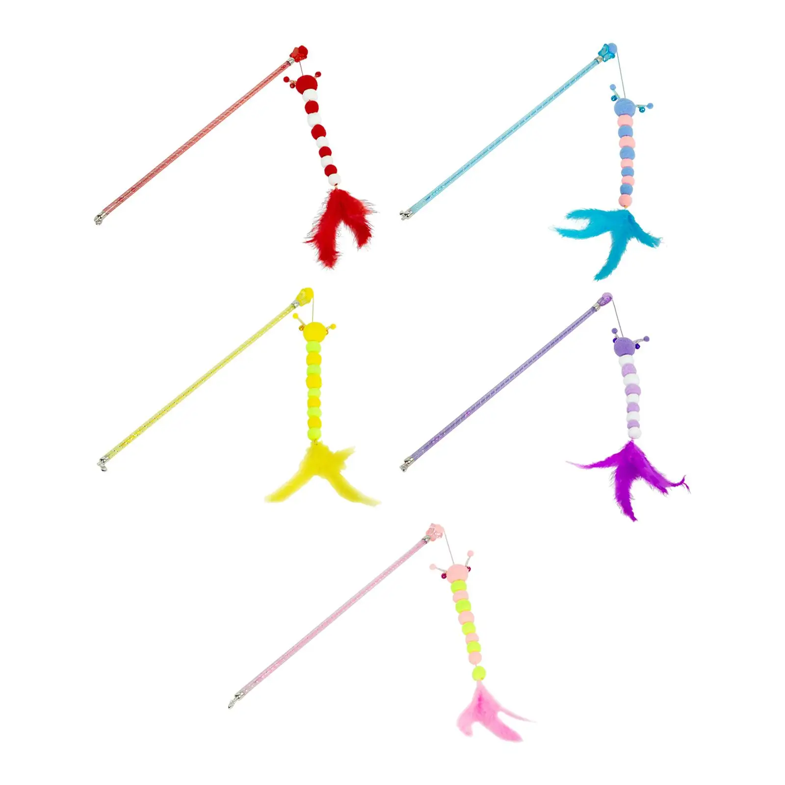 

Plush Cat Toys Cat Feather Toys Other Pets Catcher Kitty Cat Teaser Wand Toy
