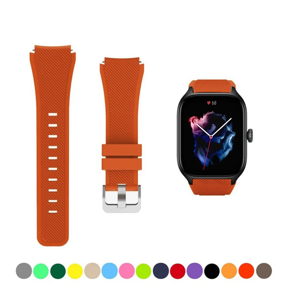 Silicone Strap - Premium 20mm/22mm Watch Band Replacement