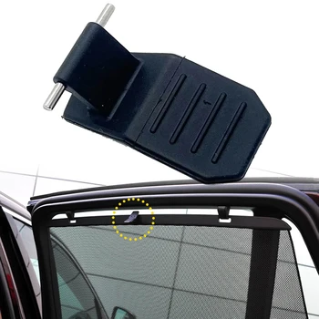 1pc Sun Blind Hook Sunshade Hook Fixing Clip For BMW X5 X6 F15 F16 Rear Row Sunshade Curtain Shutter Hook Handle Buckle 1