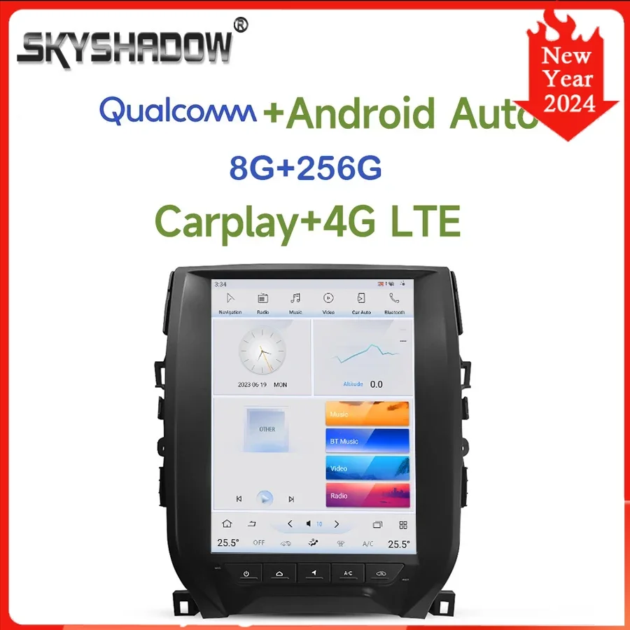 

Tesla Qualcomm Carplay DSP Car DVD Player Android 11.0 8G +256G LTE Wifi Bluetooth 5.0 RDS Radio GPS For Toyota REIZ 2010 - 2013