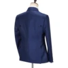 Cenne Des Graoom New Vintage Blue Suits for Men Chinese Knot Button Single Breasted Peak Lapel Jacket and Pants 2 Pcs Set Office 4