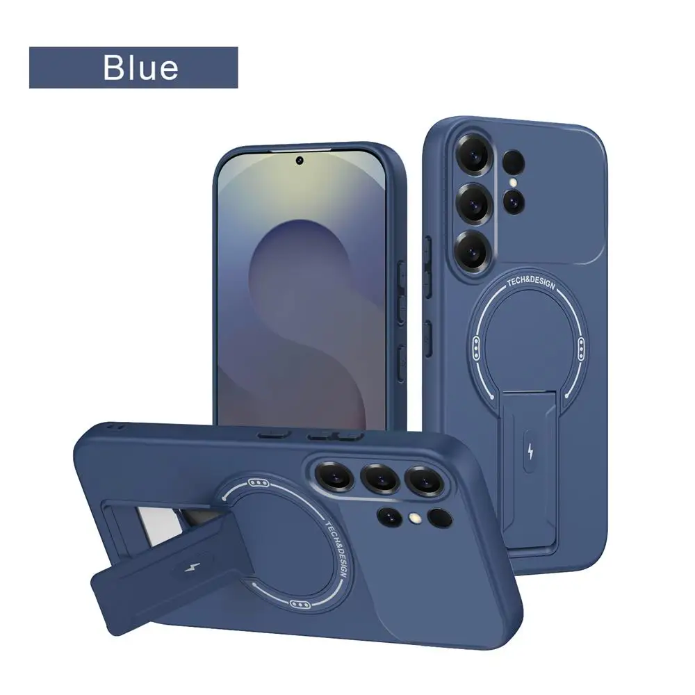 Enhanced Kickstand Phone Case with Magsafe-Compatible Armor Bracket