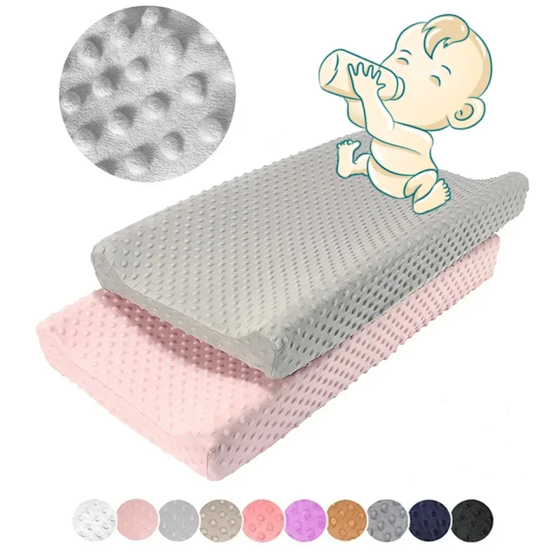 Soft and Breathable Cotton Baby Crib and Baby Changing Pad Protective Cover Suitable for Shower Diaper Changing Pad Cover