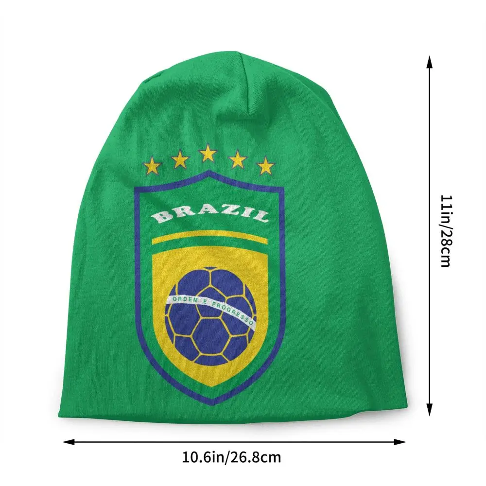Benutzerdefinierte Brasilien Flagge Motorhaube Hut Stricken Hut Männer Frauen Coole Unisex Warme Winter Beanies Kappe – Detail 22