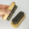 Shoe Shine Brushes Polish Bristles Boots Shoes Leather Care Cleaning Polishing Brush Convenient Nubuck Boot Pig Hair Tool 1
