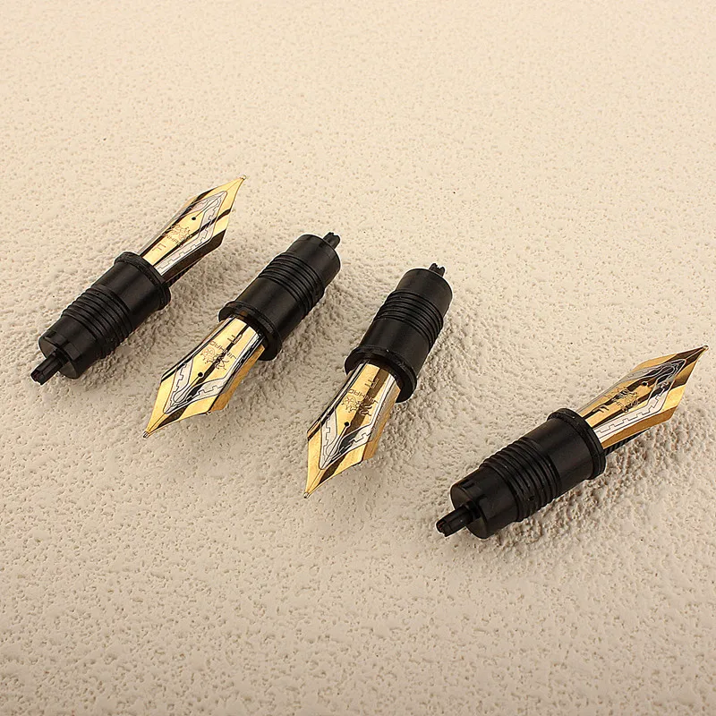 Jinhao X159 / 9019 Fountain Pen Nib #8 Replaced Nib Golden  Extra Fine, Fine, Medium Nib Size 3