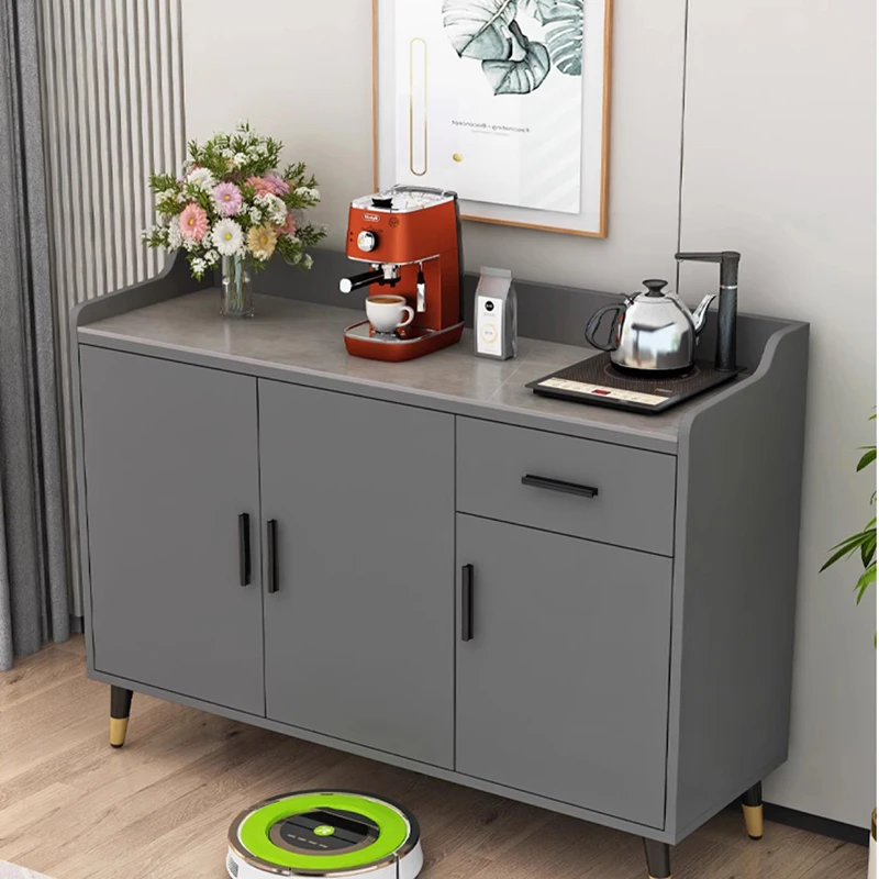 Sideboards Side Board Cabinet Sideboard Auxiliary Table for Kitchen Coffee Corner Cupboard White Furniture Vitrina Bathroom Bar
