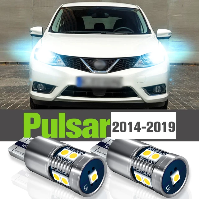 2 feux de stationnement LED pour Nissan Pulsar C13, accessoires de