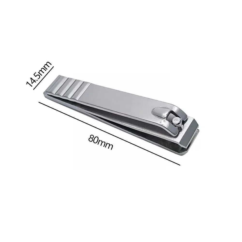 1/2/3Pcs High-end Fashion Straight Mouth Steel Small Nail Manicure Pedicure Cutter Casual Trimmer Cuticle Nippers For Nail Care