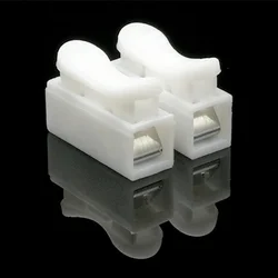 Quick - Connect No - Solder Spring Clamp Terminal Blocks (20/50 Pack) - 50PCS (2Pin)