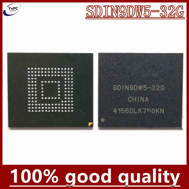 Sdin9Dw5-32G Sdin9Dw5 Chipset Ic Di Memoria Flash 32Gb 32G Bga153 Emmc Con Palline
