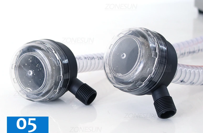 ZONESUN ZS-G25A2 High Flow Rate 2 Nozzles Magnetic Pump Corrosive Liquid Filling Machine