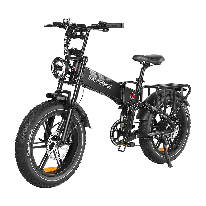 SAMEBIKEElectricBike1200WPowerfulMotor48V17AH20inchFatTire