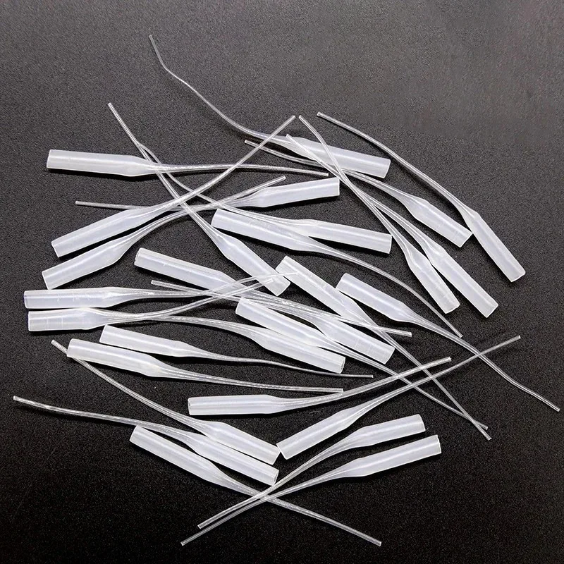 50-250Pcs Plastic Glue Bottom Tips disposable Micro Tips Dropping Tube Nozzle for Rubber Hose Glue Extender Precision Applicator