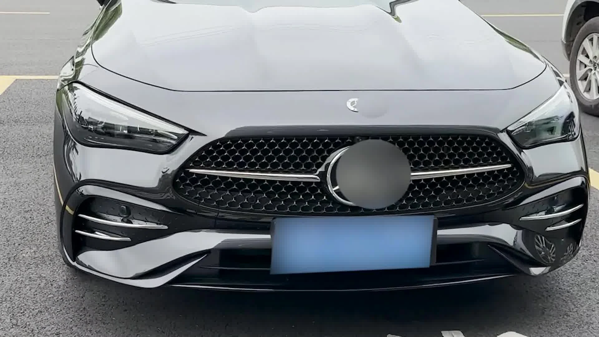 Для Mercedes Benz CLE Coupe C236 2024+ автомобильный передний бампер ветровой нож спойлер