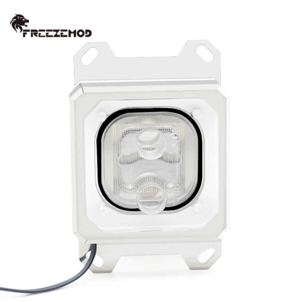 Zemod-cpu Bloco de Água para Amd Am2 Am3 Am4 3pin 5v Placa Base de Cobre Refrigerador do Computador Refrigeração a Água Aura Sync Amd-pk5e - Imagem 2