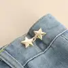Adjustable Clips for Pants Fastener Pants Pin Retractable Button Loose Button for Waist for Jeans Perfect Fit Reduce Waist 2