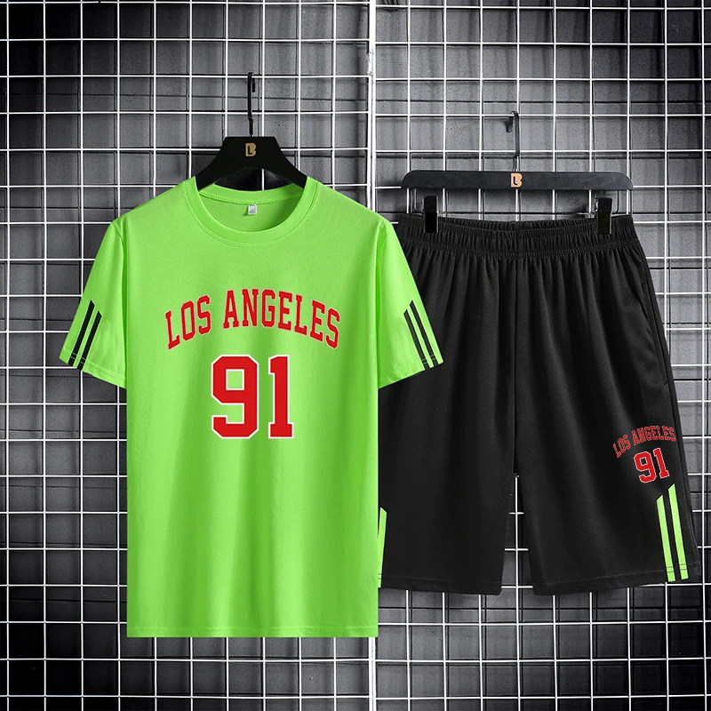 طقم كرة سلة صيفي للرجال والنساء رقيق وجيد التهوية...